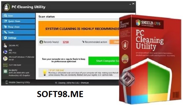 PC Cleaning Utility Portable