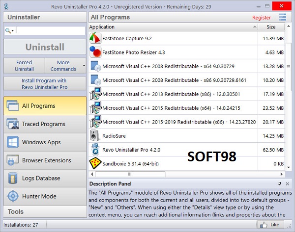 Revo Uninstaller Portable