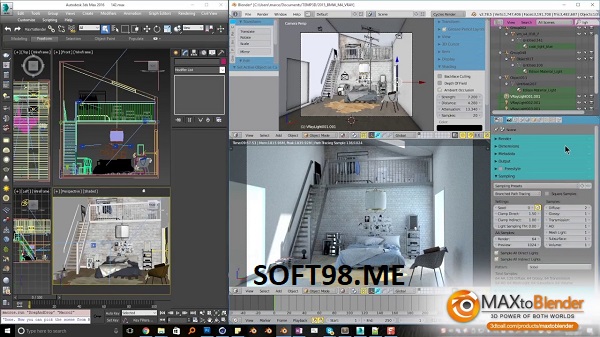 تنزيل البرنامج MaxToBlender