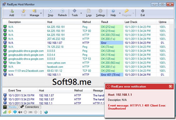 RedEyes Host Monitor
