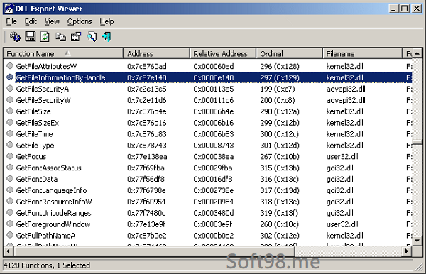 Dll Export Finder تحميل مجاني