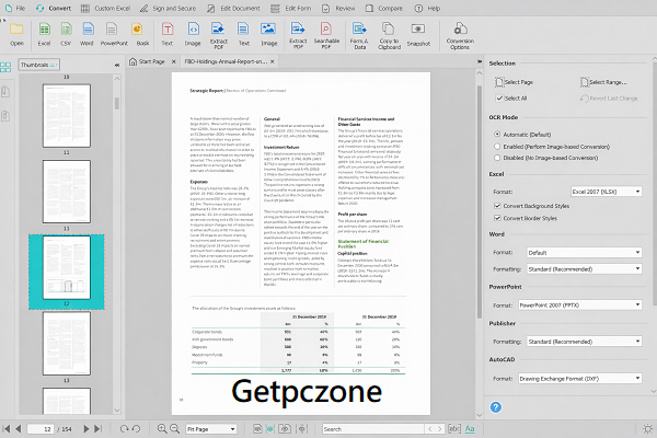 برنامج Able2Extract محمول لاستخراج وتحويل ملفات PDF باحترافية