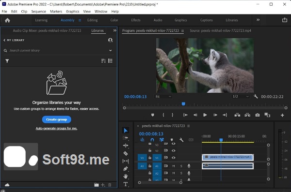 تحميل برنامج Adobe Premiere Pro Portable مجاناً