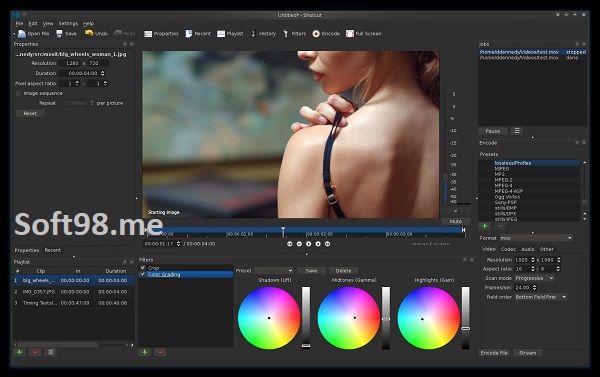 تحميل برنامج ShotCut 26.6.25 مجاناً